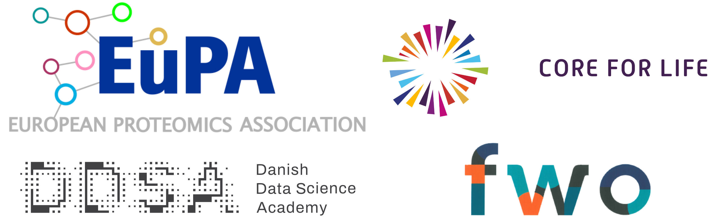 European Proteomics Assocation (EuPA), Danish Data Science Academy (DDSA), and Research Foundation - Flanders (FWO)